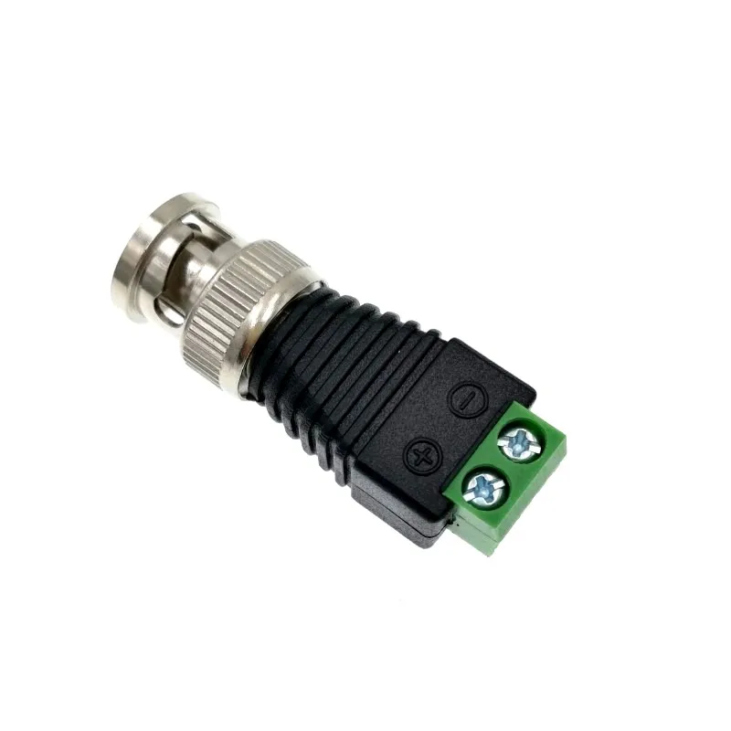 10 шт. BNC Мужской разъем адаптера CCTV CAT5 винтовые клеммы