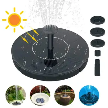 

Solar Fountain Pump Solar Bird Bath Free Standing Floating Powered Water Fountain Pump For Outdoor Bird Bath Garden Pond Pool