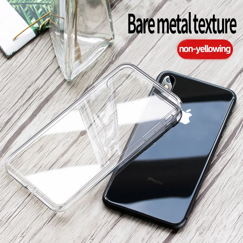 2020 Ультратонкий Мягкий чехол для телефона iphone xs max x xr 6 6s 7 8 plus 11 pro задняя крышка