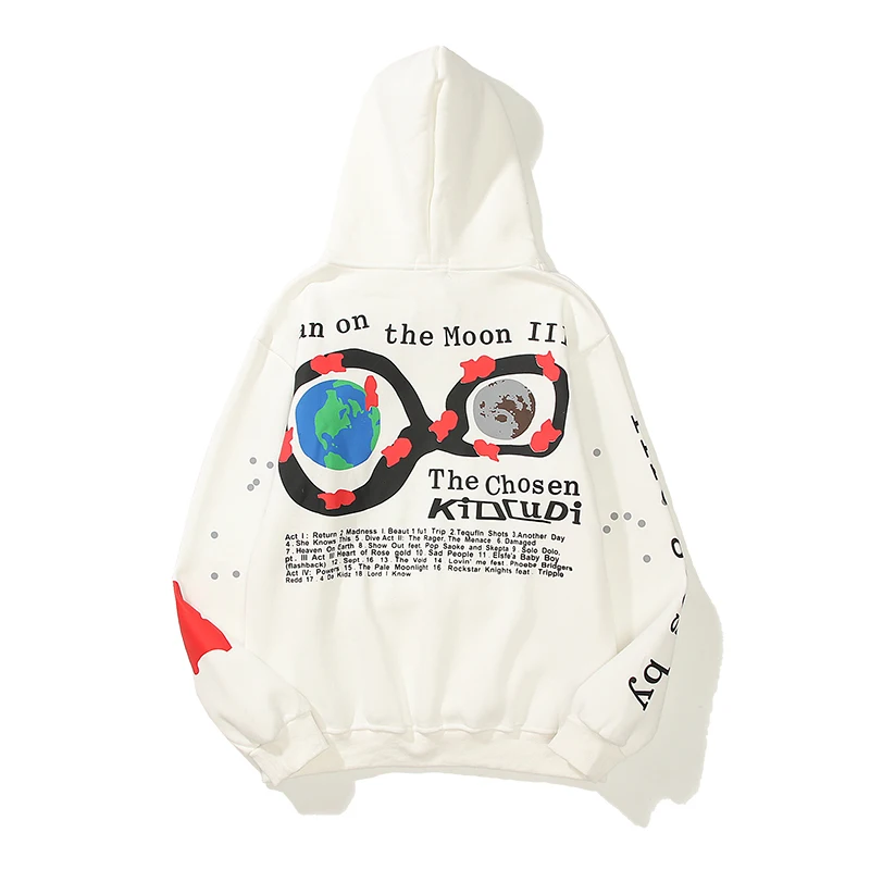 Unisex Retro Oversize Pullover Hoodies - true deals club