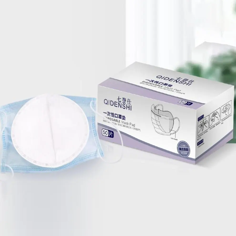 

50Pcs Disposable Mask Filter Non-Woven Fabric 3-Layer Mask Filter Replacement