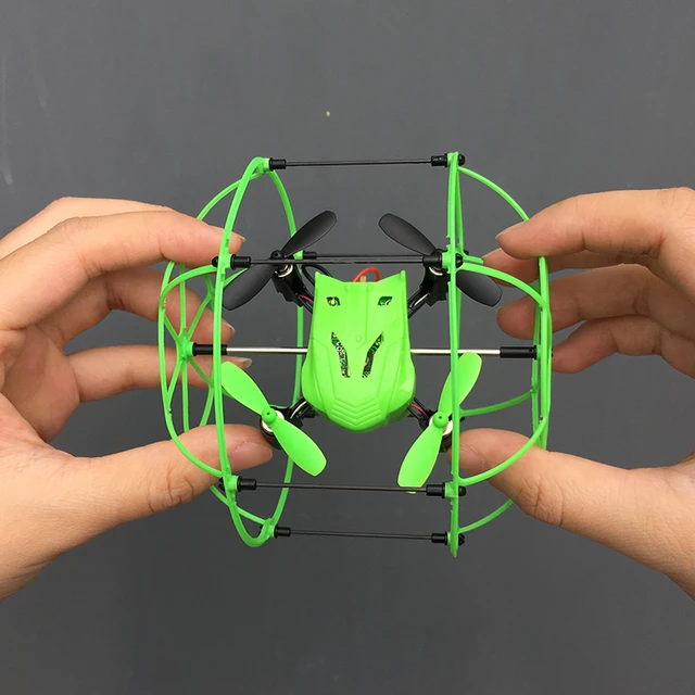 1336 2.4G Mini RC Drone Ball With LED Light 3D Flip Roller Quadcopter Fixed Height Helicopter Professional Dron Toys for boys 2