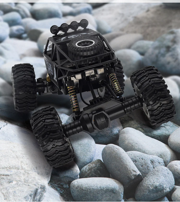 1:14 зарядка сплав скалолазание 4wd Дистанционное управление автомобиль 2,4 г внедорожник Детский Светильник электрические игрушки подарок для детей