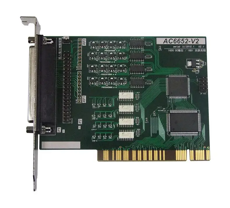 AC6652 PCI Bus IO Board Isolation 16 Input and Output Switch Input and Output Card AC6652 PCI Bus IO Board Isolation 16 Input and Output Switch Input and Output Card