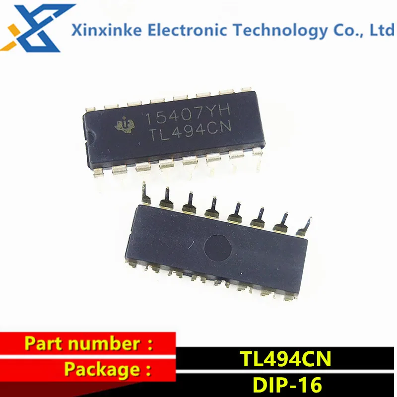 

5PCS TL494CN DIP-16 Switch Mode Controller Power Management Chip