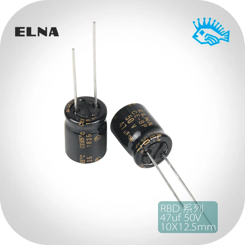 5 шт. Бесплатная доставка ELNA 47 мкФ 50V CE-BP RBD fever audio неполярный электролитический