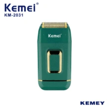

Kemei Original Household Usb Rechargeable Reciprocating Electric Shaver For Men Beard Electric Razor barber shop hair Tool