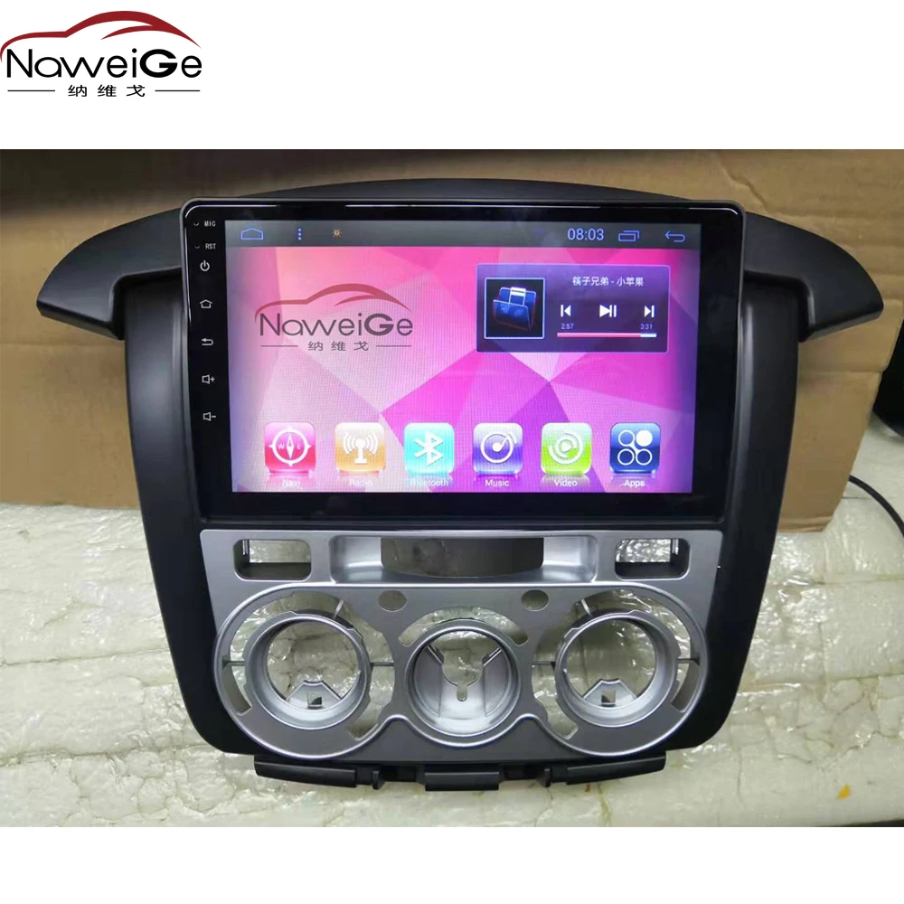 NaweiGe 9 дюймов Android Сенсорный автомобильный dvd-плеер с экраном для Toyota Innova 2007- Автомобильный DVD мультимедиа для Toyota Innova аудио радио