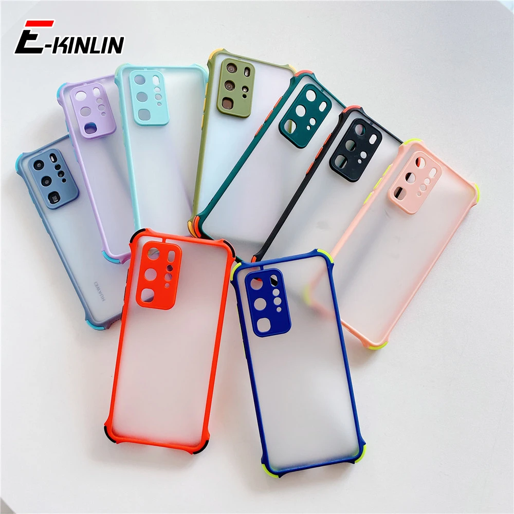 Anti-Fall Camera Lens Protection Back Cover For Vivo Y12A Y15s Y15A Y12s Y19 Y11s Matte Soft Candy Color Armor Phone Case | Мобильные