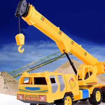 

Durable 360 Degree Rotation Simulated Crane Vehicle Model Plastic Inertia Engineering Vehicles Truck Transportation Toys