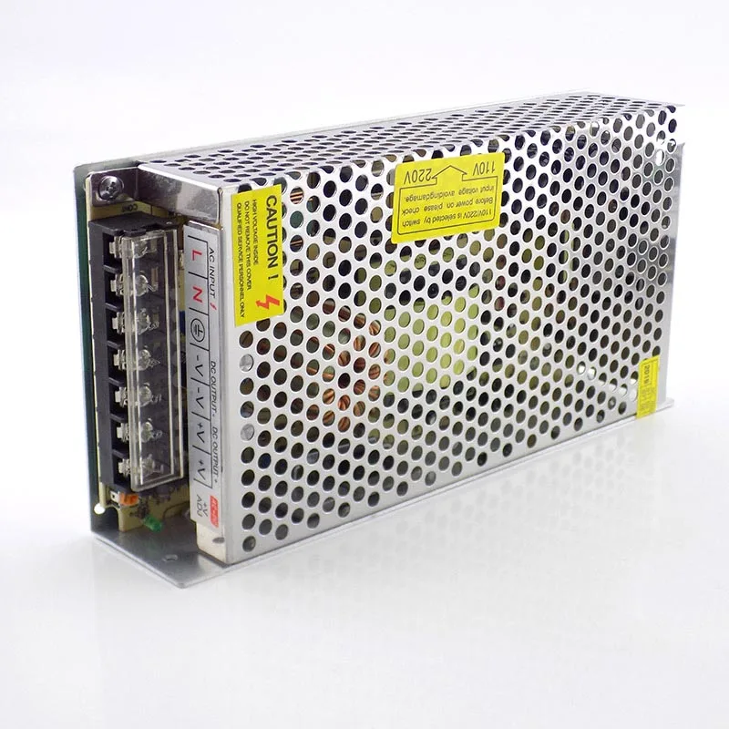 AC100V-265V к DC 12 В 15A трансформатор освещения CCTV Блок питания для камеры Драйвер адаптер конвертер светодиодный переключатель полосной зарядки L19