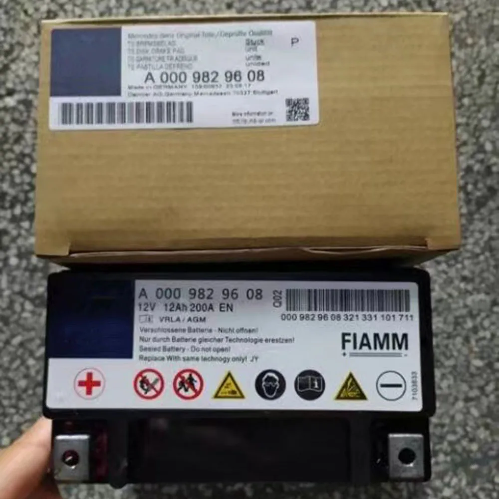 For Mercedes Benz W222 W213 Genuine Auxiliary Battery 0009829608 0009829308 Fuses Aliexpress