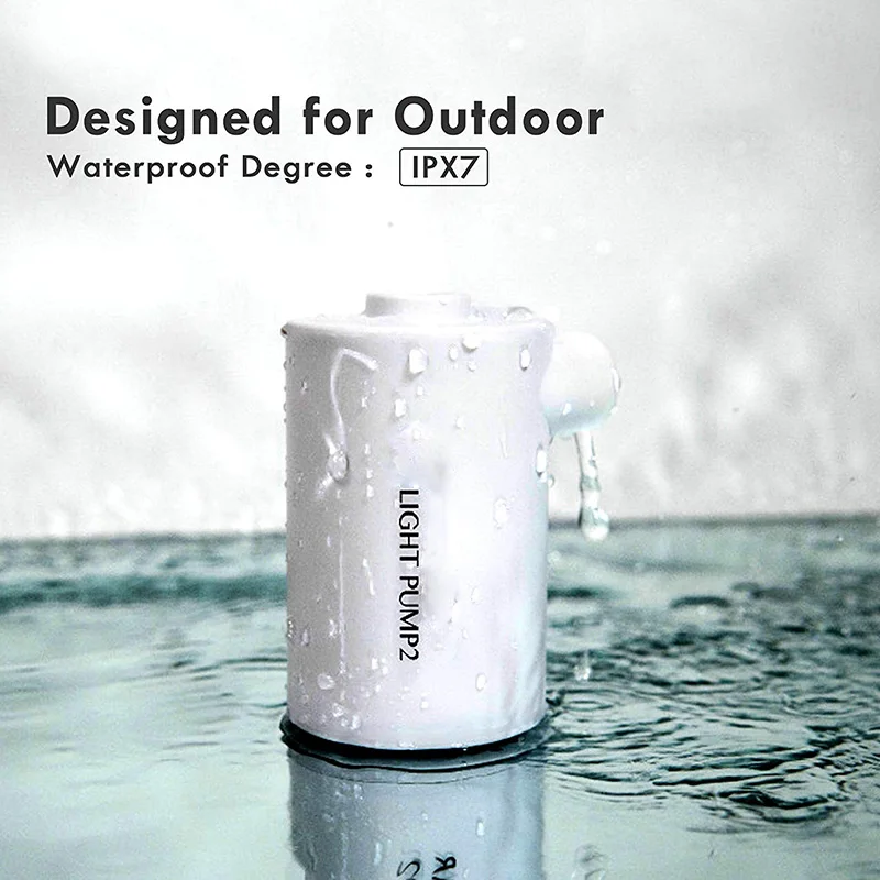 

Mini USB Interface Portable Electric Charging Dual-use Ultra-light Outdoor Swimming Pool Air Bed Inflatable White Pump