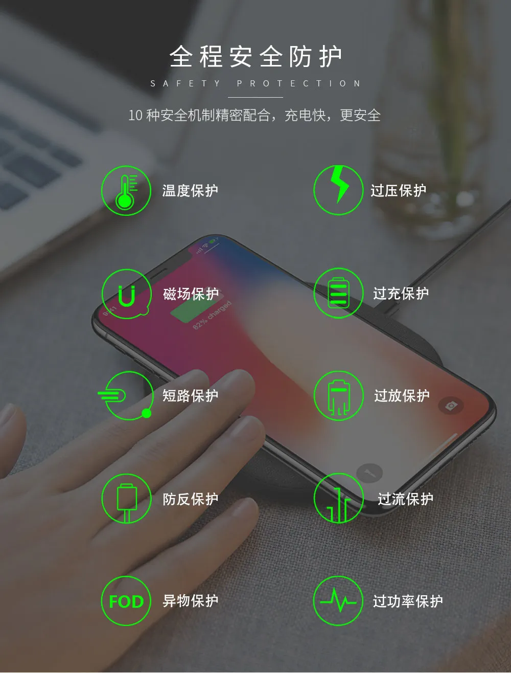 Egeedigi кожаная алюминиевая Беспроводная зарядная площадка 7,5 Вт 10 Вт Быстрая зарядка док-станция зарядное устройство для iPhone samsung huawei Xiaomi OnePlus