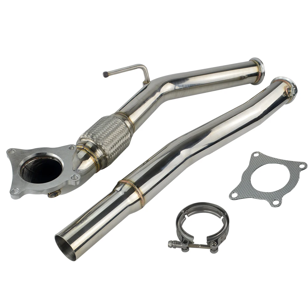 Hypertune выхлопная турбо труба для 06 09 VW GOLF GTI JETTA AUDI A3 2 0 T FSI Turbo Downpipe Performance MKV HT6121| |