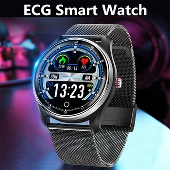 

Men Smart Watch ip68 Waterproof ECG PPG HRV Heart Rate Cardio Monitor Male Smartwatch Android ios Phone Man Fitness Bracelet