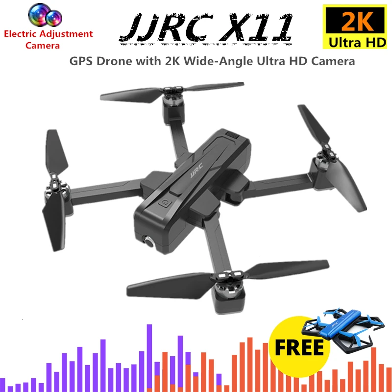 JJRC X11 gps Радиоуправляемый Дрон Квадрокоптер с 5G WiFi 2K HD камера 20 минут Летающий бесщеточный Квадрокоптер Следуйте за мной Дрон VS B4W F11