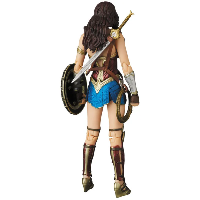 6 дюймов DC Justice League Wonder Woman Mafex 048 экшн фигурка коллекция игрушка; подарок для детей