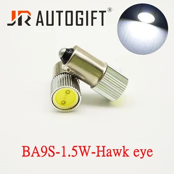 

100pcs BA9S T4W 363 1895 233 super bright COB LED Pure White Car License Plate Light Bulb Auto Lamp marker light DC 12V 24V Car