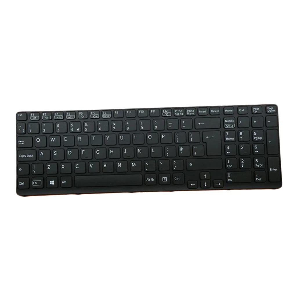 Laptop Keyboard UK English Layout Keyboard Backlit with Frame for SONY SVE15 SVE-15 SVE151 SVE1511 SVE171 SVE1712 SVE1713