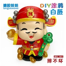 D017 [Высота 17 см "пятьсот различных дополнительных DIY винил борьба не плохой негипсовая кукла цветной рисунок