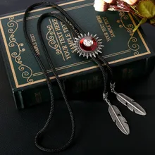 Галстук-бабочка из нейлона/кожаной веревки мужской костюм рубашка для свадебной вечеринки классический трендовый простой Персонализированный Металлический регулируемый галстук