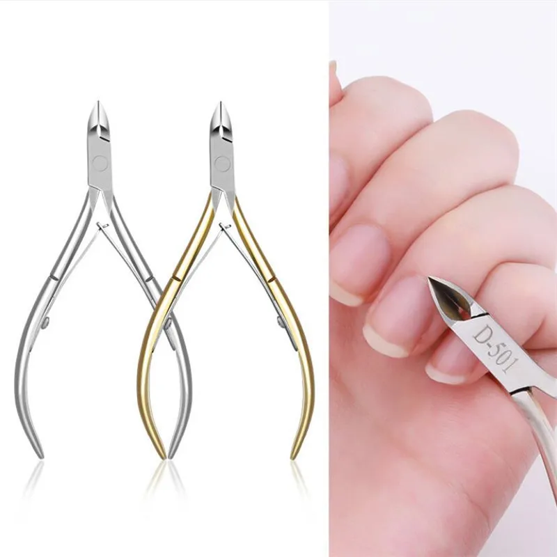 Description Picture 4 of itemNail Cuticle Nipper Scissors Stainless Steel Manicure Colorful Clipper Dead Skin Remover Pedicure Eagle Beak Pliers