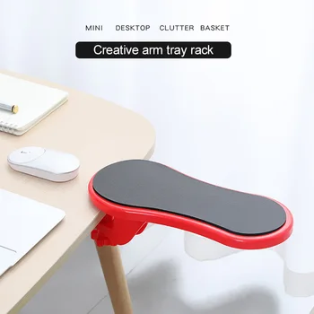 

Rotating Computer Hand Bracket Pad Desk Attachable Computer Table Arm Wrist Support Rests Chair Extender Hand Shoulder Care