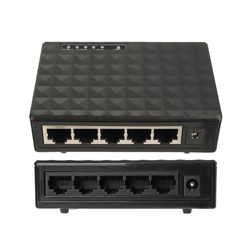 5 Порты и разъёмы 100 м сети переключатели настольный коммутатор Fast Ethernet сетевой LAN