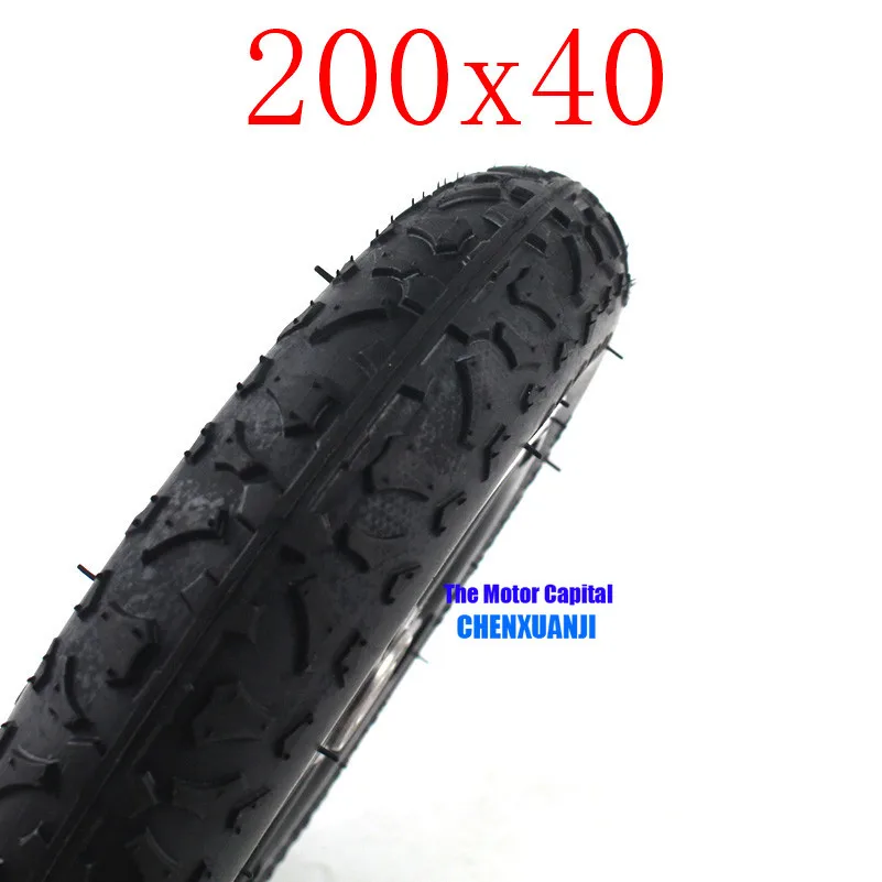 Новые шины и ступицы колеса 200X40 с изогнутым угловым клапаном штанга для снятия велосипедных колес электрический скутер мотоцикл