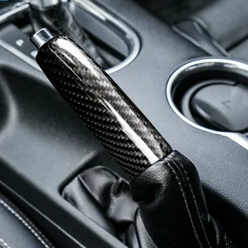

Carbon Fiber Fiber Hard Handbrake For Ford Mustang 2015-2019 Replacement