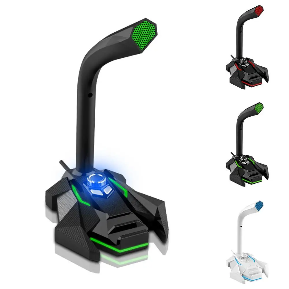

Wired USB Studio Charging Microphone Podcasting Gaming for Computer Desktop
