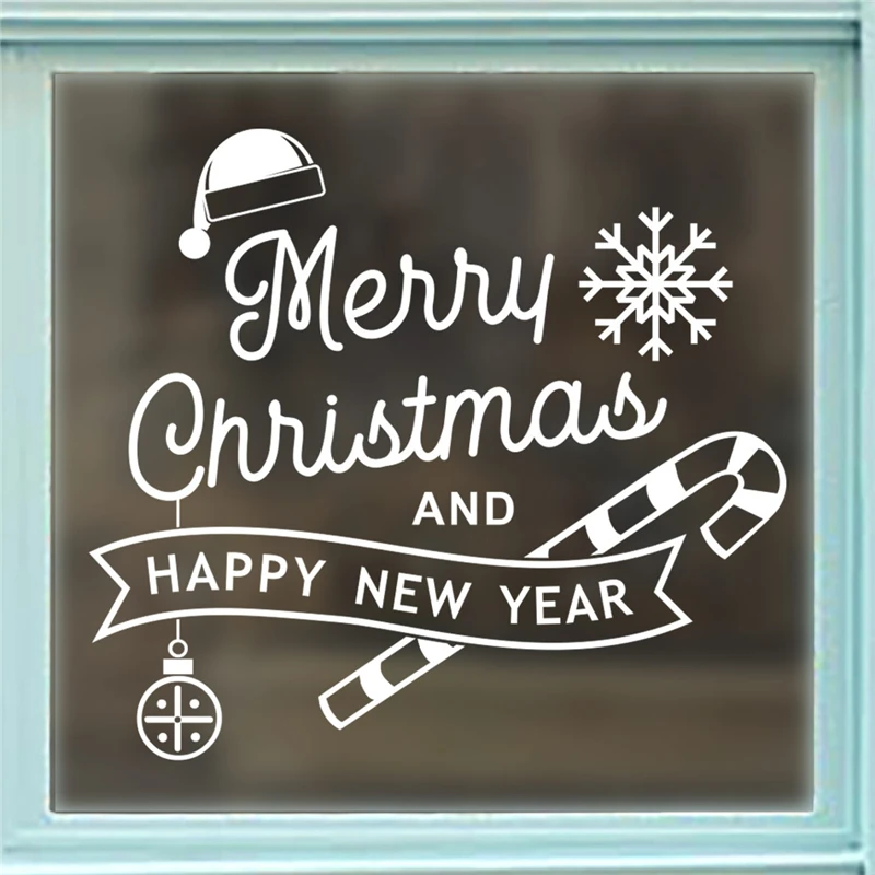 Nuevas Pegatinas De Pared De Feliz Navidad Para Ninos Roosm Tienda