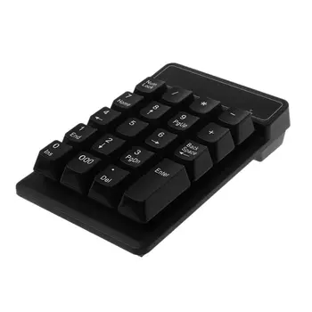 

2.4GHz Mini USB Wireless Numeric Keypad 19 Keys Number Pad Numpad Receiver for Windows XP/7/8 Laptop PC Computer Accessories