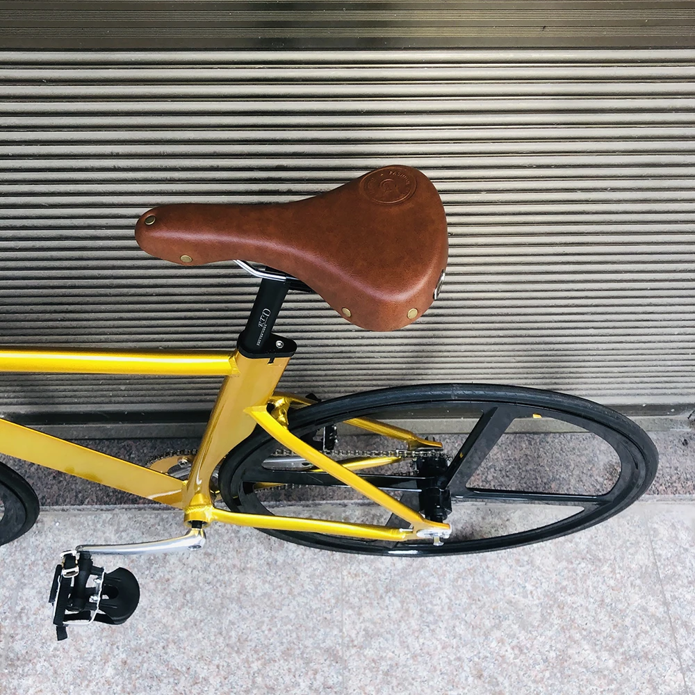 Fixie Bike frame 52cm 56cm single speed bike frame with Aluminum alloy fork color Track Bicycle 700C
