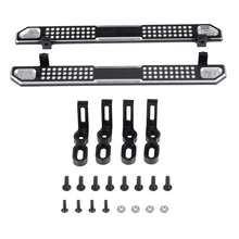 RC автомобиль металлическая педаль, алюминиевый сплав подножка запасные части для Traxxas TRX-4 1:10 RC автомобиль RC запчасти аксессуары