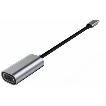 

USB Type-C To VGA Adapter Input USB-C Output VGA Durable Adapter Type-C Adapter USB-C To VGA for mac PC Computer