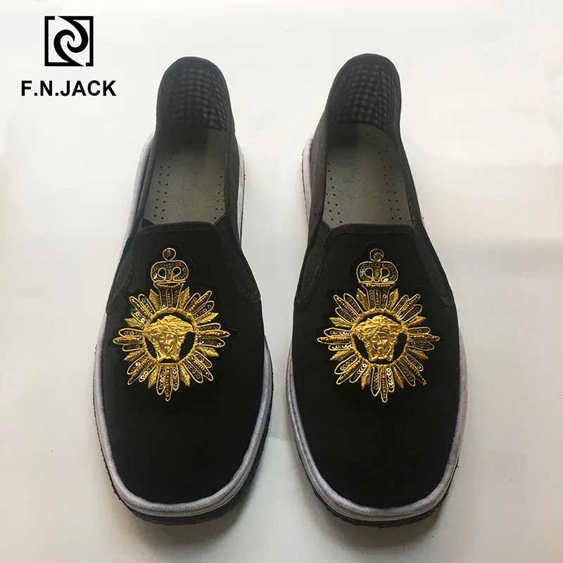F.N.JACK обувь; светильник; обувь для вождения для мужчин; повседневные мужские лоферы; классическая удобная обувь без шнуровки; хлопковая ткань; обувь для пеших прогулок на плоской подошве