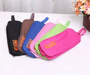 

Portable Waterproof Travel Storage Shoe Pouch Shoes Organizer Bag Zip Case