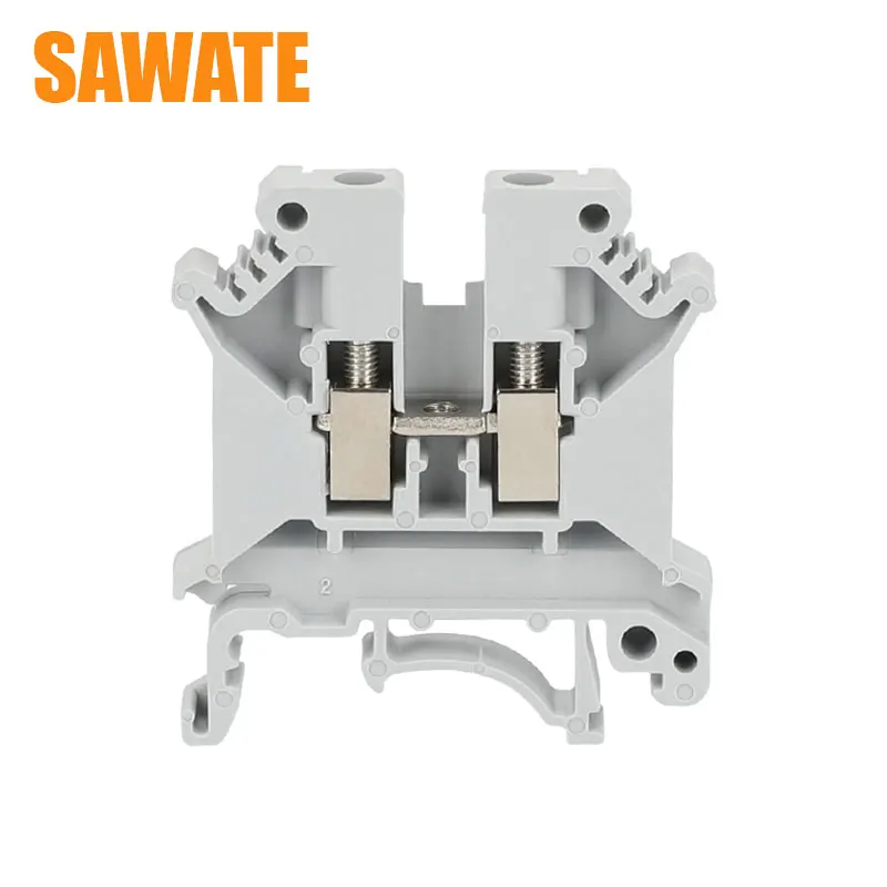 

10Pcs Black UK5N DIN Rail Terminal Blocks Black Instead of PHOENIX CONTACT Connector Screw UK-5N Terminal Connector Blocks