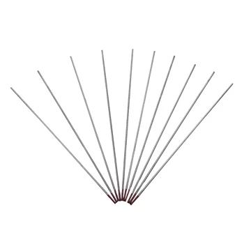 

10Pcs Red Color Code Thorium Tungsten Electrode Head Tungsten Needle/Rod For Welding Machine