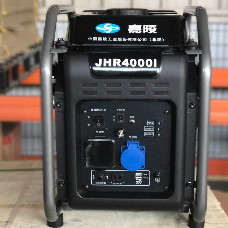 Frequency conversion gasoline generator, 220V, 50hz, 4KW, portable and small silent