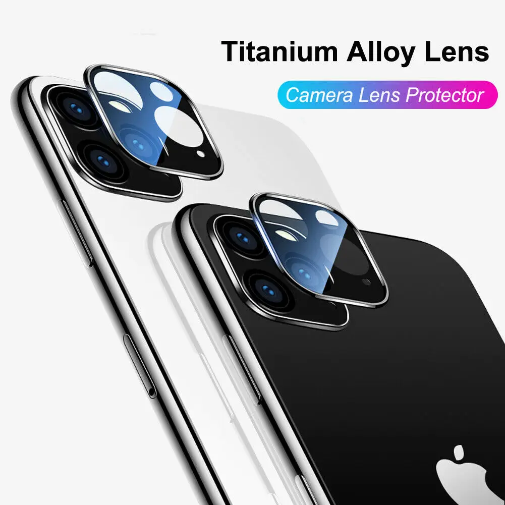 Металлическая задняя крышка для объектива камеры Защитная пленка для закаленного стекла Защитная пленка для экрана iPhone x XS 11 Pro Max XRLens protec