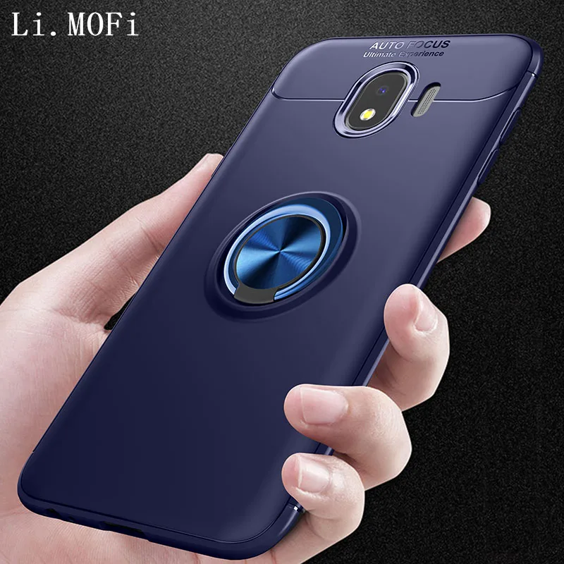 Магнитный автомобильный чехол держатель для Samsung Galaxy J2 Pro 2018 магнитный матовый
