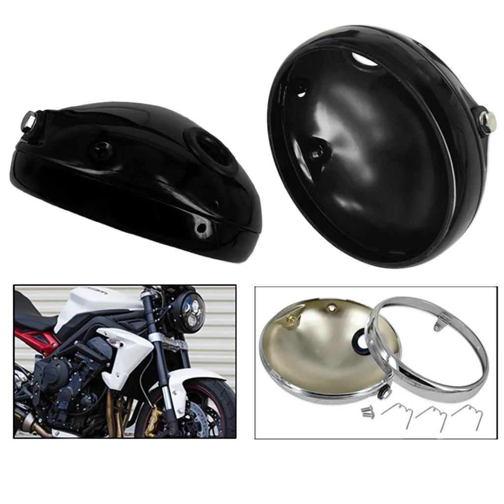 

Motorbike Turn Signal Lamp Lens Cover Light Lens Casing for Scooters, Silver