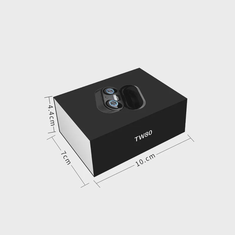 IWALK TWS Bluetooth 5 0 Earphone HIFI Sound Wireless with 350 MAh Charging Case LED Display IPX5 Waterproof Earphones