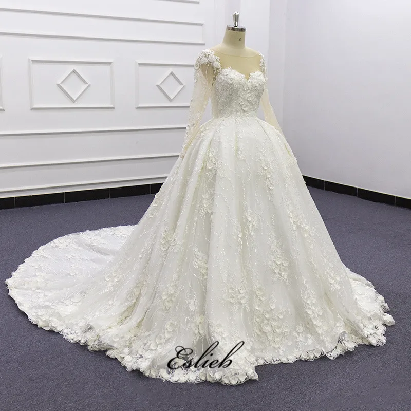 Wedding Dresses 3d Flower Wedding Dress