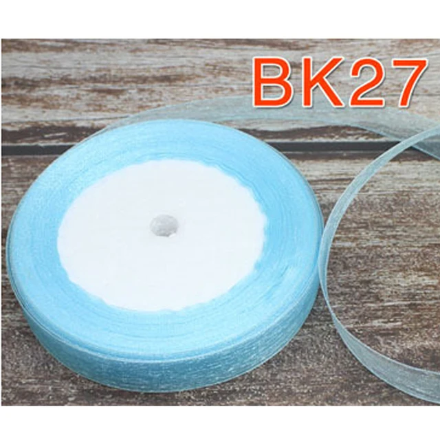 45 yard Snow Yarn Organza Gauze Ribbon Knitting Weaving Plastic Mesh Sheet Handbag Wedding  Hair Accessories  DIY Scrapbooking 21