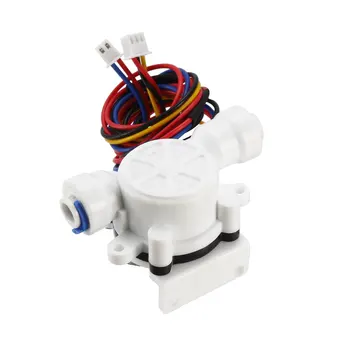 

uxcell 1 Pcs 1/4in Quick Connect Hall Effect Liquid Water Flow Sensor Switch Flowmeter Counter Meter DC5V 0.3-10L/min
