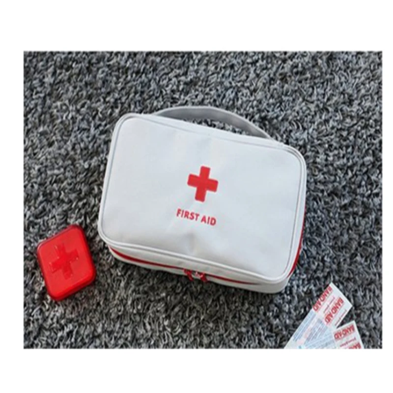 Empty Large First Aid Kit Emergency Medical Box Portable Travel Outdoor Camping Survival Medical Bag Big Capacity Home/Car